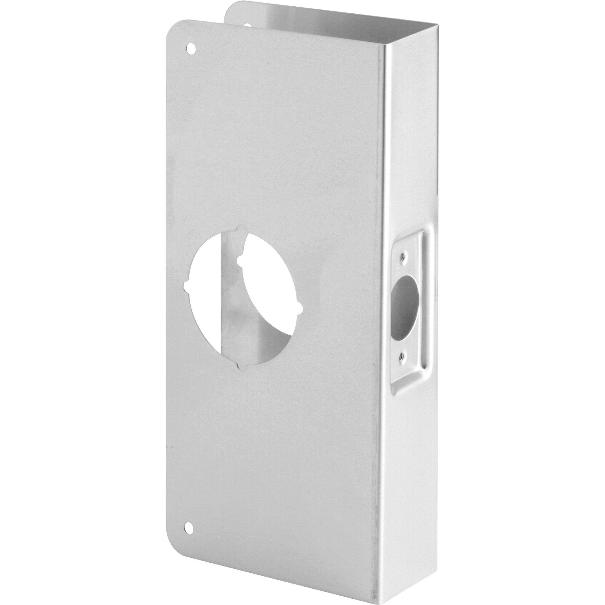 Prime-Line Stainless Steel 9 x 4-5/16 in Entrance Door Reinforcer 