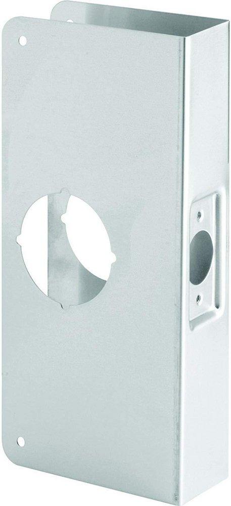 Stainless Steel 9 x 4-5/16 in Entrance Door Reinforcer 