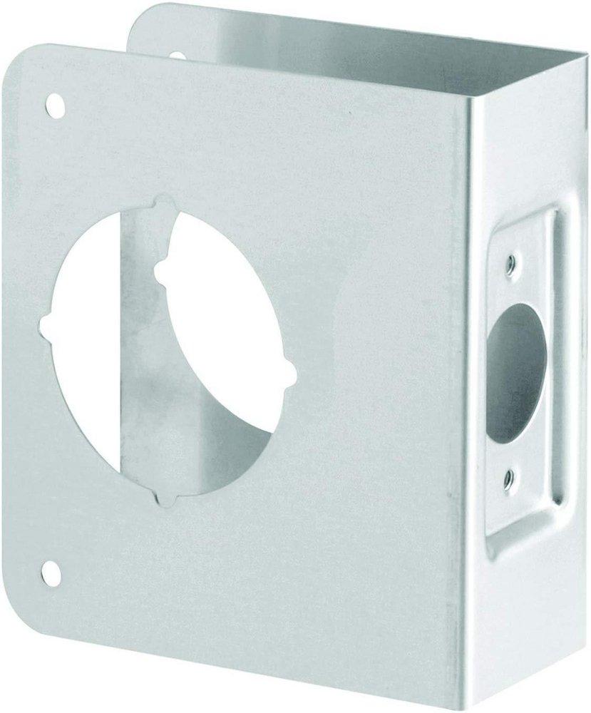 Stainless Steel 4-1/2 x 4-5/16 in. Entrance Door Reinforcer 