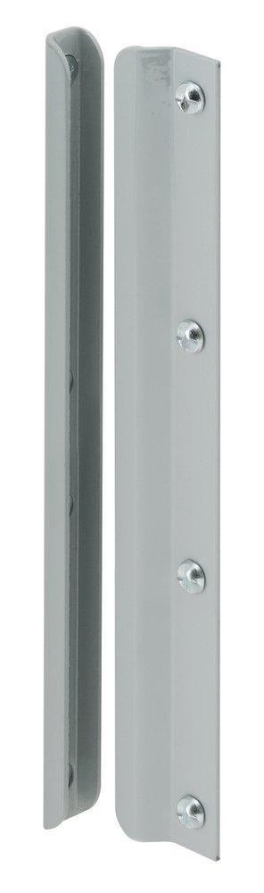 Grey 12 in. Steel Latch Shield 