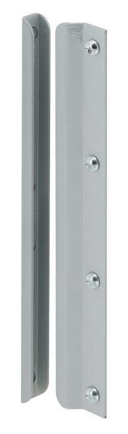 12 in. Steel Latch Shield in Grey