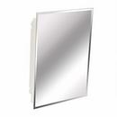 58 x 36 in. Framed Rectangle Mirror in White