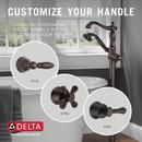 Delta Faucet Venetian Bronze Single Handle Floor Mount Filler 