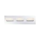 Eurofase Chrome 3-Light 5W Wall Mount LED Bath Bar 
