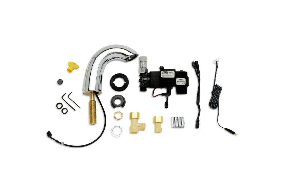 Zurn Polished Chrome Sensor Bathroom Sink Faucet 