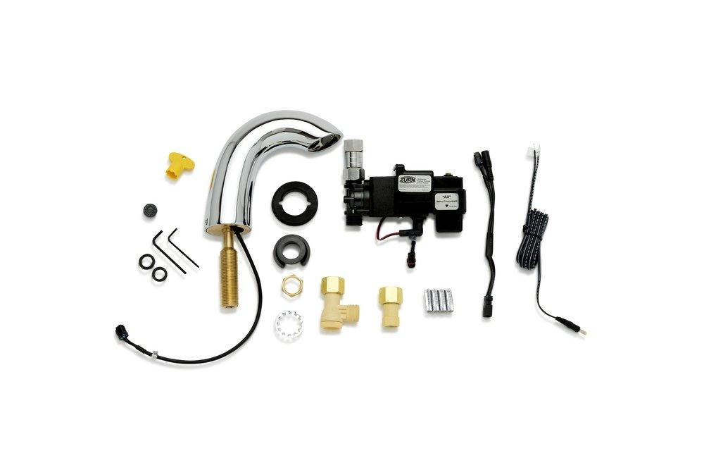 Zurn Polished Chrome Sensor Bathroom Sink Faucet 