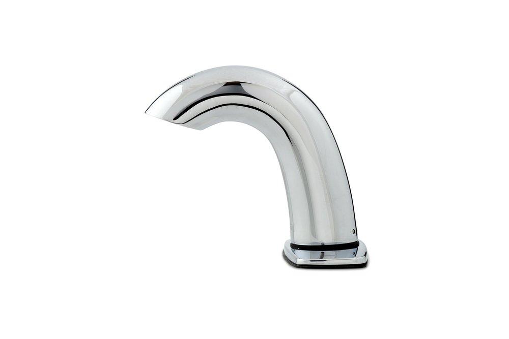 Zurn Chrome Plated 1.2 gpm Battery Sensor Faucet with 4 in. Cover Plate 