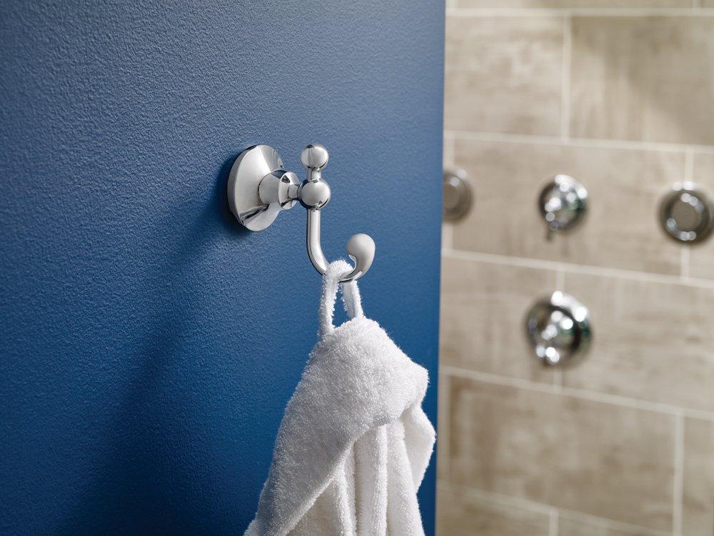Moen Polished Nickel 2 Robe Hook 