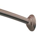 Moen Old World Bronze 60 in. Curved Shower Rod 