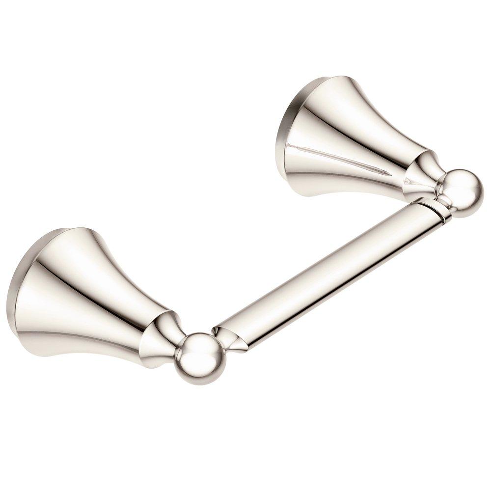 Moen Polished Nickel Wall Mount Toilet Tissue Holder 