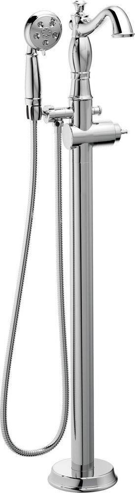 Delta Faucet Polished Chrome Single Handle Floor Mount Filler 