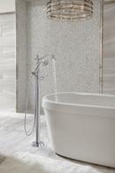 Delta Faucet Polished Chrome Single Handle Floor Mount Filler 