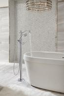 Delta Faucet Polished Chrome Single Handle Floor Mount Filler 