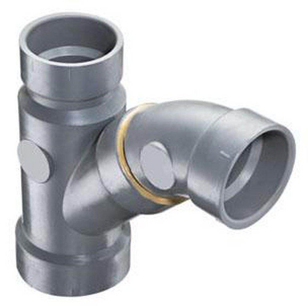Spears&reg; Manufacturing Company Grey Hub Reducing CPVC Combination Wye with 1/8 Degree Bend 