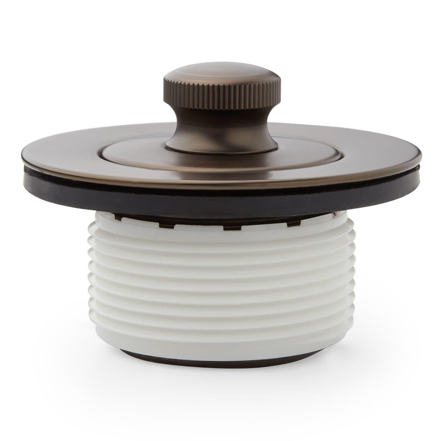 Signature Hardware Polished Nickel Lift & Turn Drain 