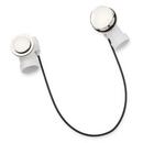 Signature Hardware Polished Nickel 22 in. PVC Cable Drain 