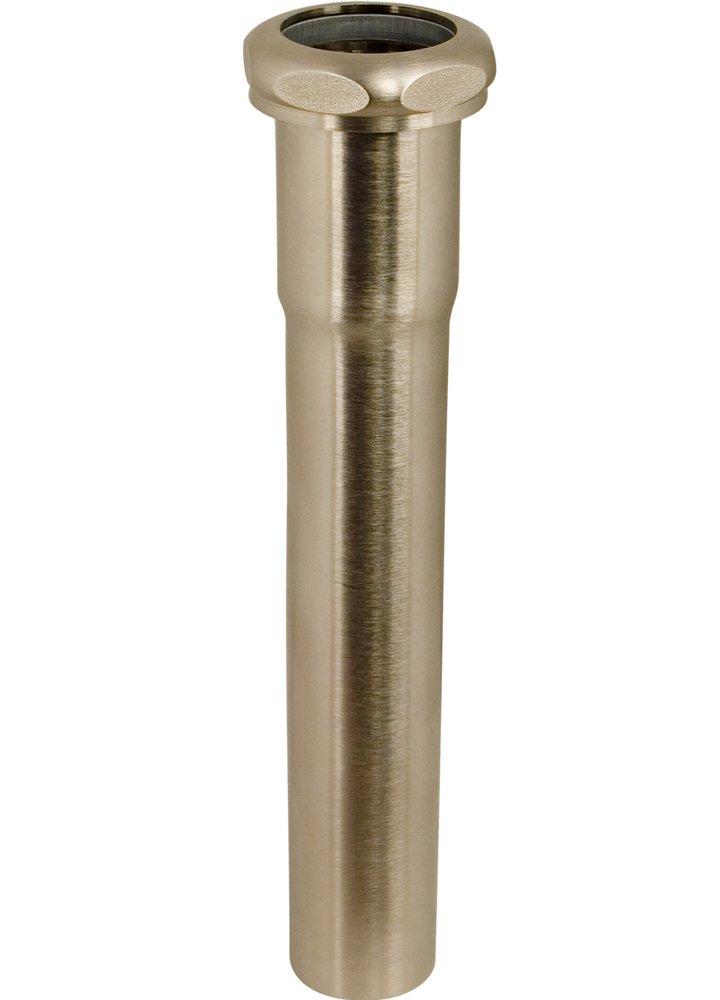 Signature Hardware PVD Polished Nickel 8 in. 17 ga Slip-Joint Extension Tube 