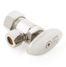 Signature Hardware Polished Nickel OD Compression Knob Angle Supply Stop Valve in Polished Nickel 