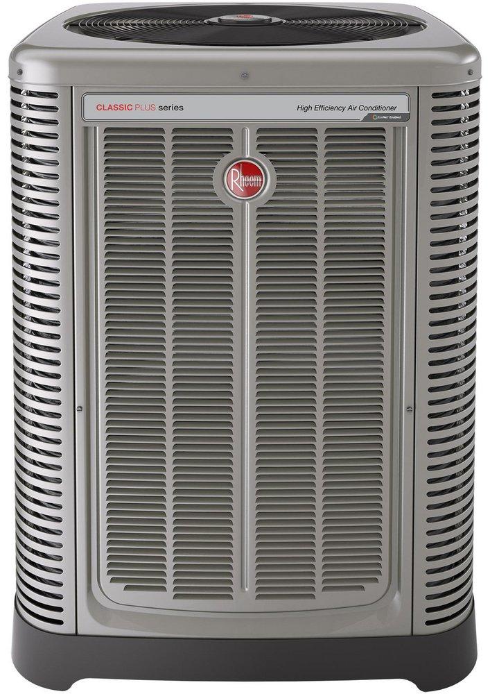 Rheem 17 SEER R-410A Two Stage Air Conditioner Condenser 
