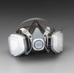 Half Facepiece Disposable Respirator Mask 53P71, Organic Vapor/P95 Respiratory Protection, Large