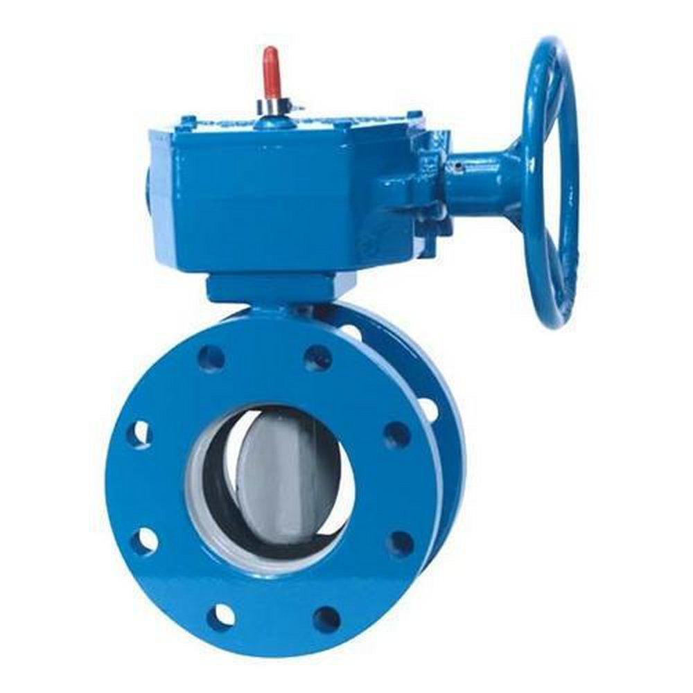Crispin-Multiplex Ductile Iron Mechanical Joint Buna-N Gear Operator Handle Butterfly Valve 