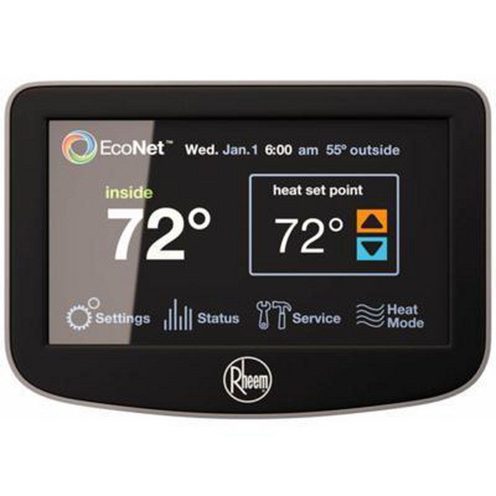 Rheem Black Digital Programmable Thermostat 