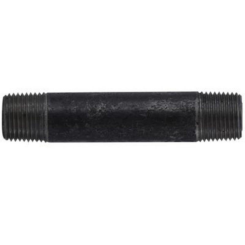 3 in. Beveled x Threaded Extra Heavy Domestic Black Carbon Steel Nipple 