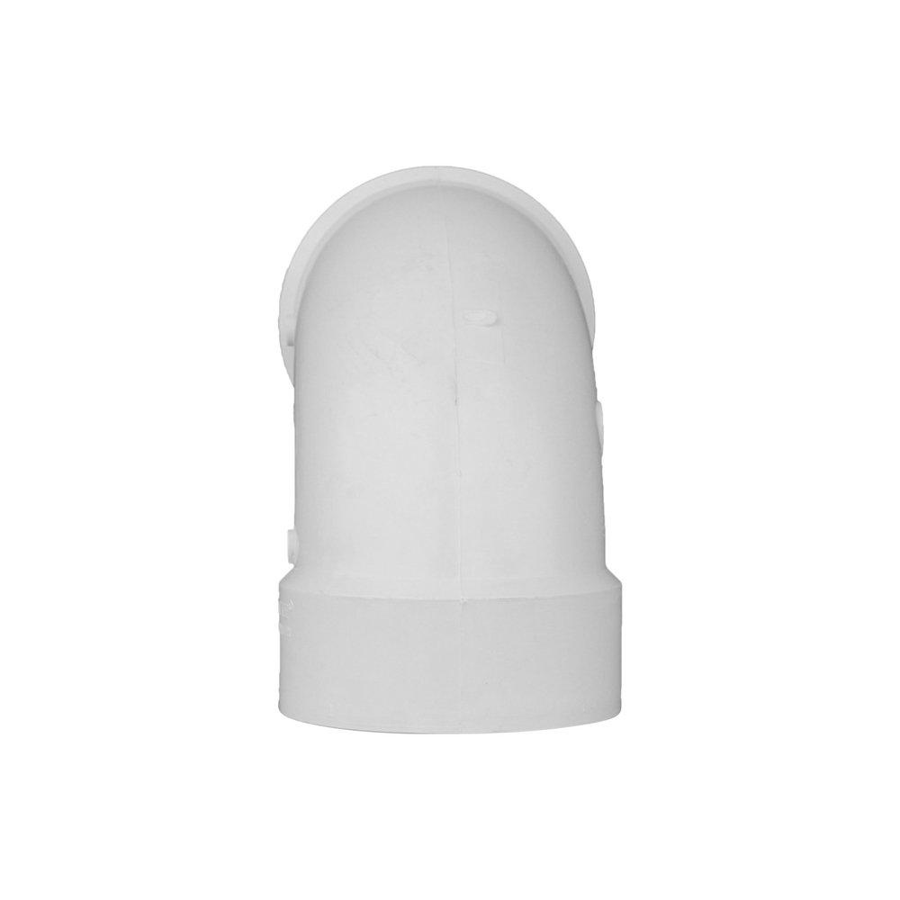 White PVC DWV 90&deg; Elbow 