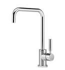 Single Handle Kitchen Faucet in Platinum Matte