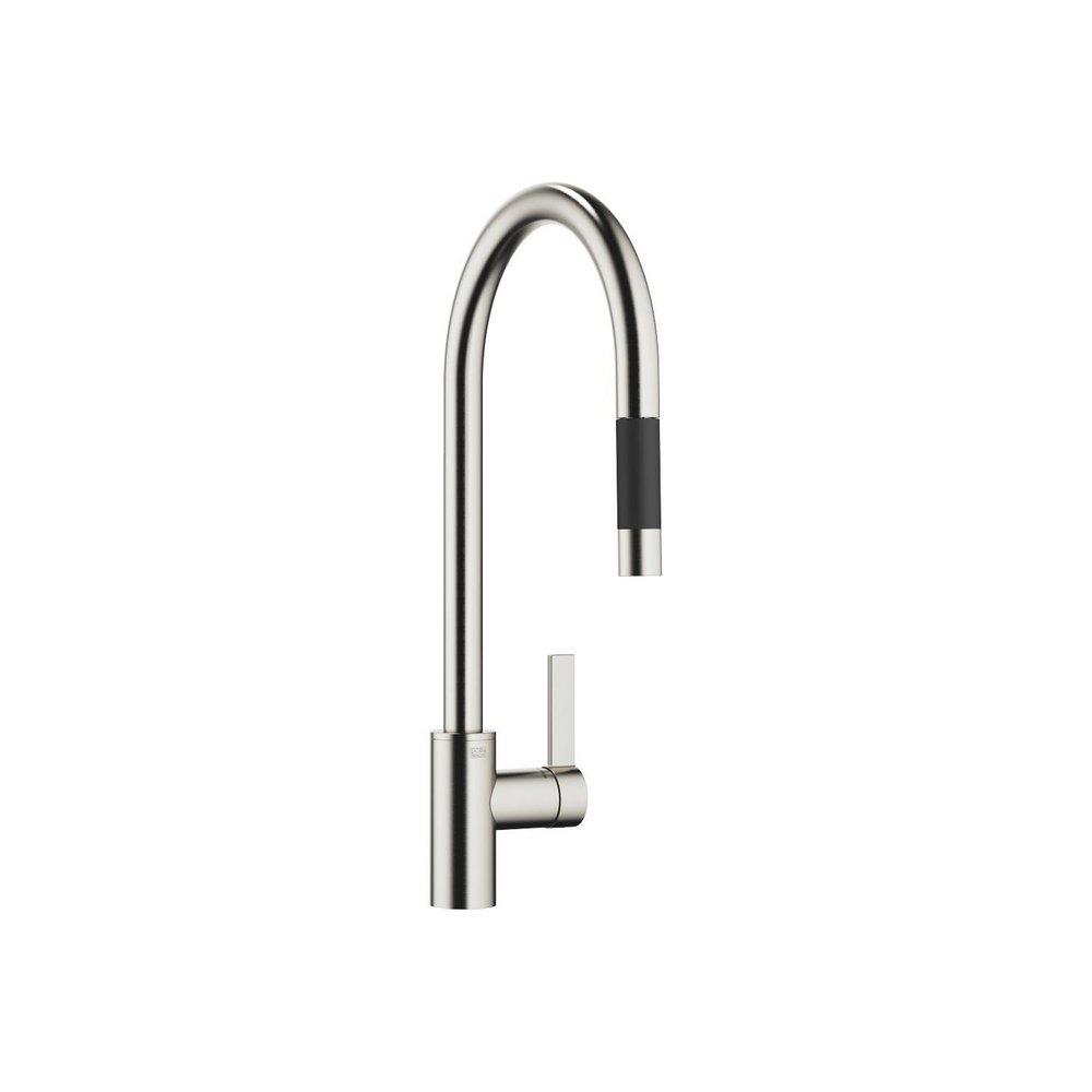 Dornbracht USA Brushed Platinum Pull Down Kitchen Faucet 