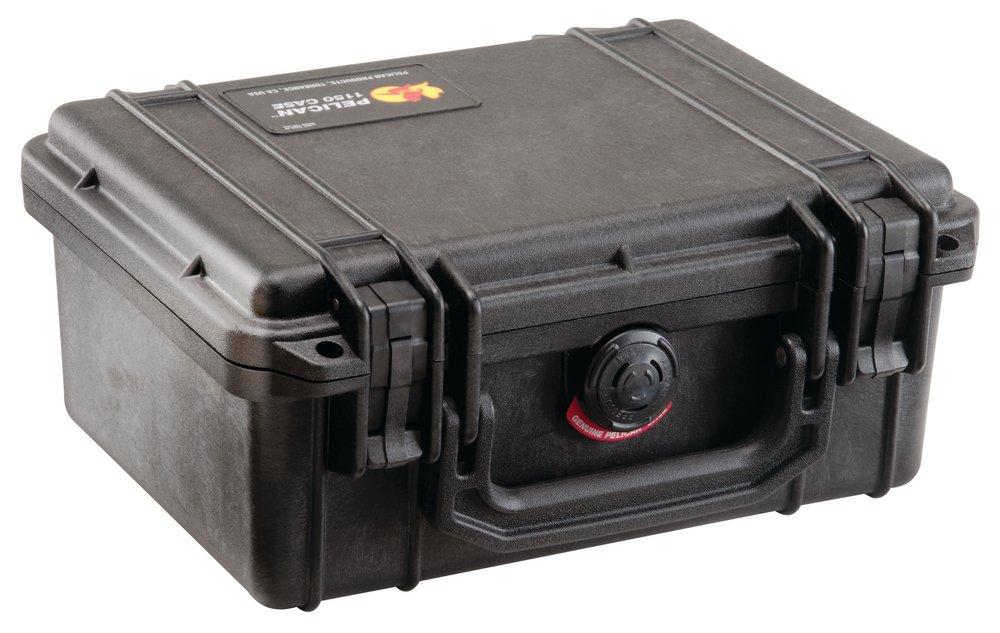 Pelican Yellow 8- 9/50 x 7-12/25 in. Plastic Stainless Steel Tool Case 