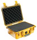 Pelican Yellow 13-37/100 x 11-31/50 in. Polypropylene Tool Case 