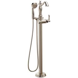 Floor Mount Filler in Brilliance&reg; Polished Nickel (Handle Sold Separately) (Trim Only)