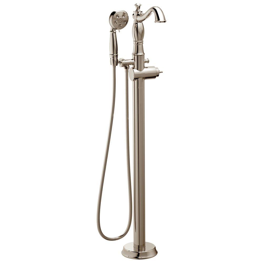 Delta Faucet Brilliance® Polished Nickel Single Handle Floor Mount Filler 