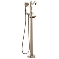Floor Mount Filler in Brilliance&reg; Polished Nickel (Handle Sold Separately) (Trim Only)