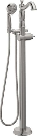 Floor Mount Filler in Brilliance® Stainless (Handle Sold Separately) (Trim Only)
