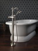 Delta Faucet Brilliance Stainless Single Handle Floor Mount Filler 