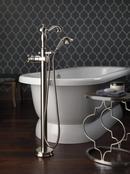 Delta Faucet Brilliance Stainless Single Handle Floor Mount Filler 