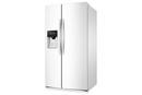Samsung White 35-3/4 in. 15.72 cu. ft. Side-By-Side and Full Refrigerator 