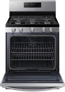 Samsung Stainless Steel 29-3/4 in. Gas 5-Burner Sealed Freestanding Range 