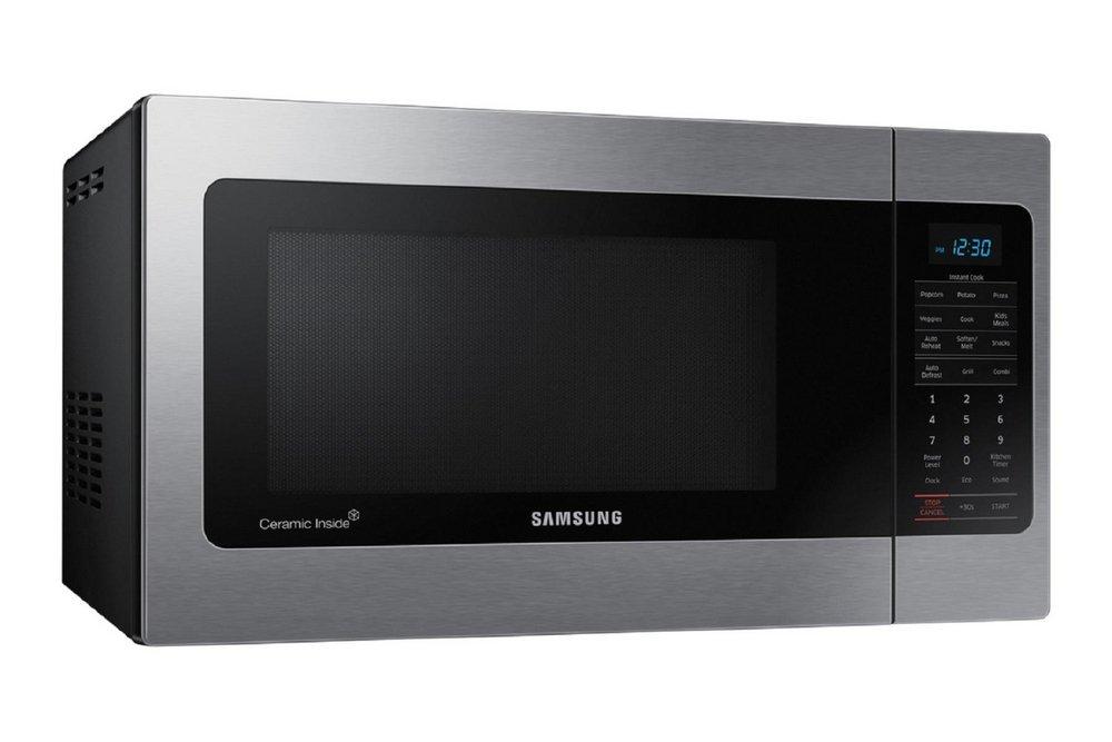 Samsung Stainless Steel 1.1 cu. ft. 1000 W Countertop Microwave 