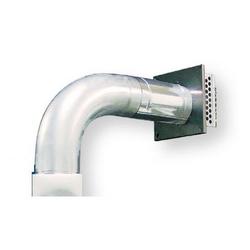 3 in. Flexible Vent Kit in Aluminum