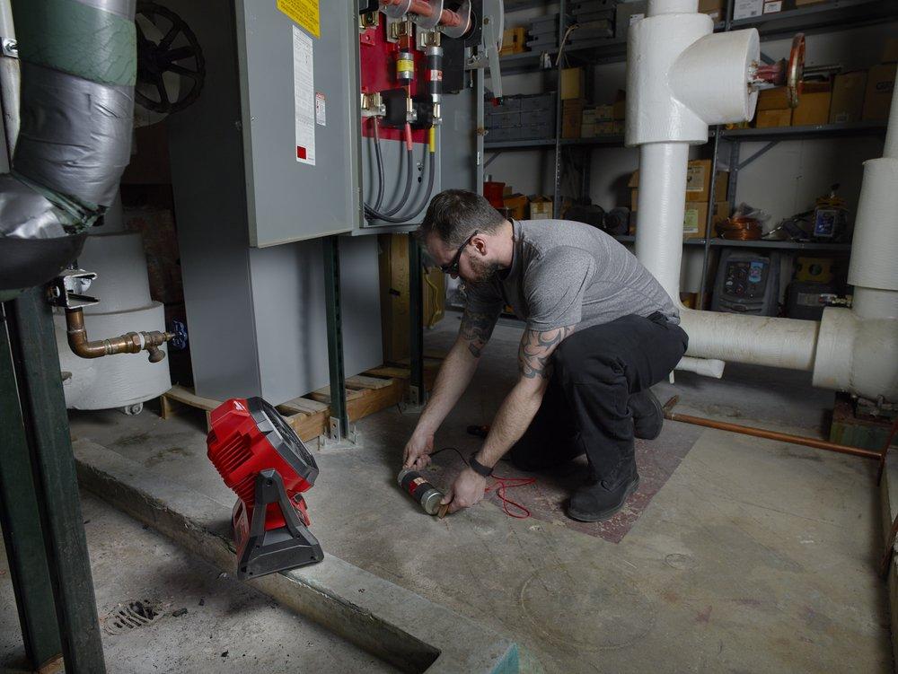 Milwaukee&reg; Black Fan Tool Only 