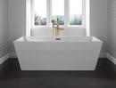 Delta Faucet Champagne Bronze Single Handle Floor Mount Filler 