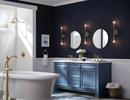 Delta Faucet Champagne Bronze Single Handle Floor Mount Filler 