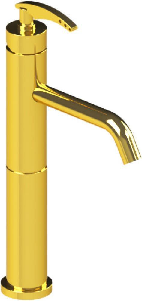 Rubinet Faucet Company Gold 1.5 gpm 1-Hole Vessel Faucet with Single Lever Handle 