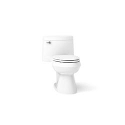 1.28 gpf Elongated One Piece Toilet in White