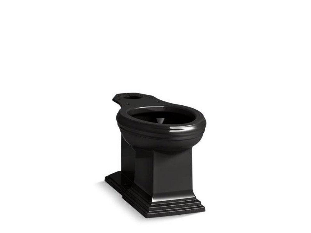 KOHLER Black Black&trade; Elongated Comfort Height Toilet Bowl 
