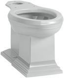 Elongated Toilet Bowl in Ice Grey