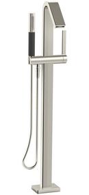 KOHLER Vibrant&reg; Polished Nickel Single Handle Lever Floor Mount Filler 